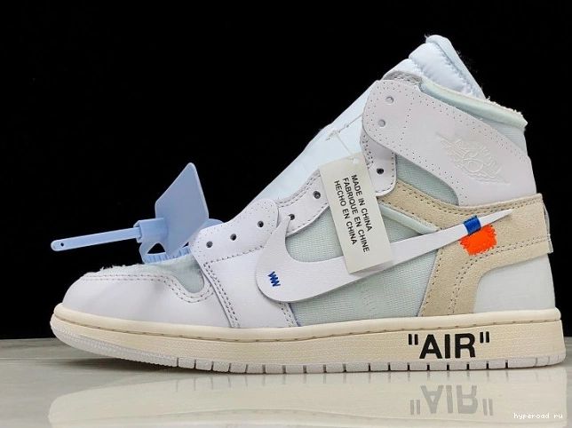 1 AQ0818-100 Air High Off-White White Retro Jordan 0630